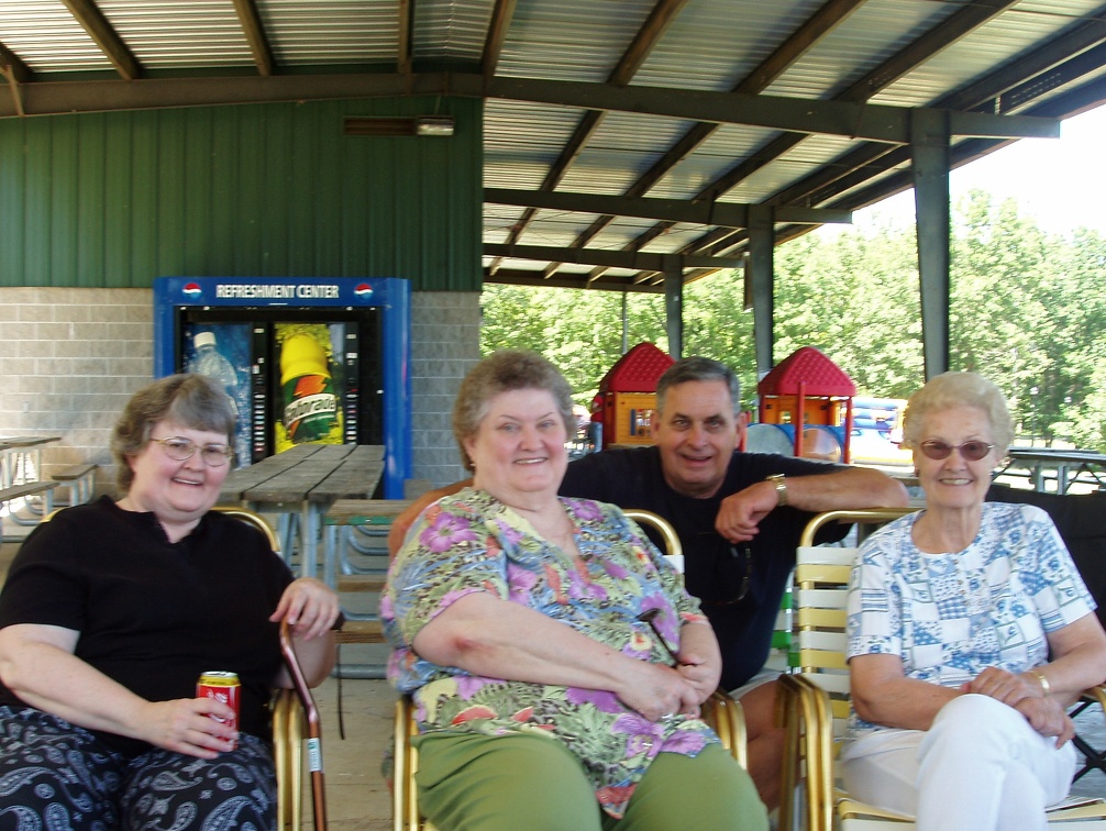 2007 Reunion - Barb  Ruth Ann  Marion  amp  Betty